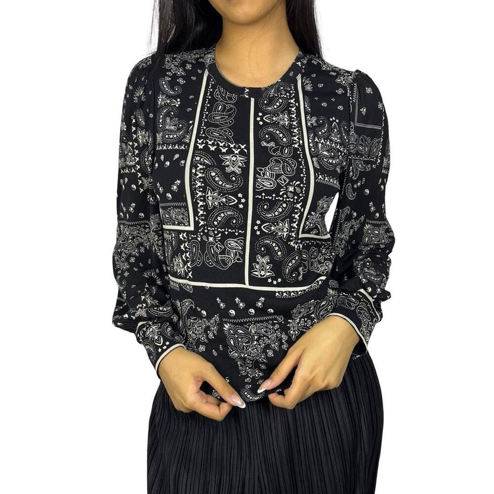 Vivienne Tam Paisley Yin Yang AOP Top